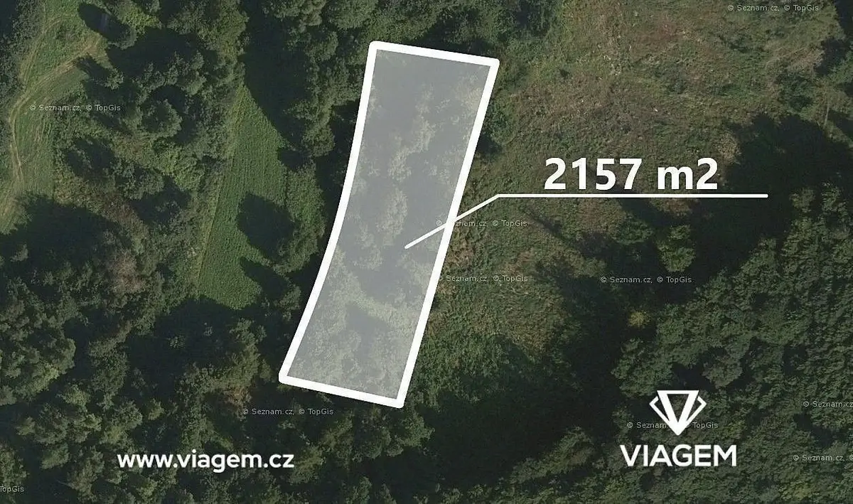 Prodej pozemku 921 m², Jablůnka