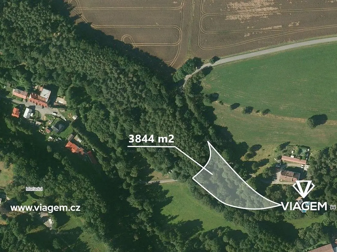 Prodej pozemku 3844 m², Lipnička · Světlá nad Sázavou