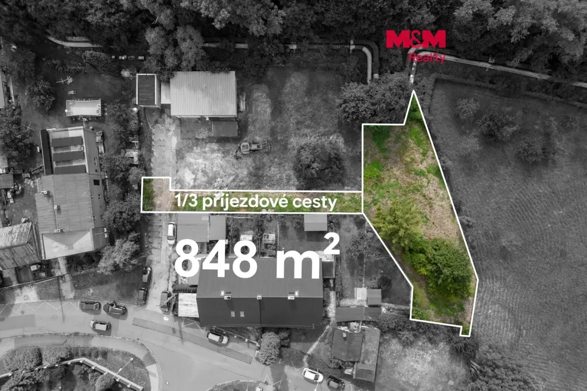 Prodej pozemku 848 m², Zábřeh nad Odrou · Ostrava