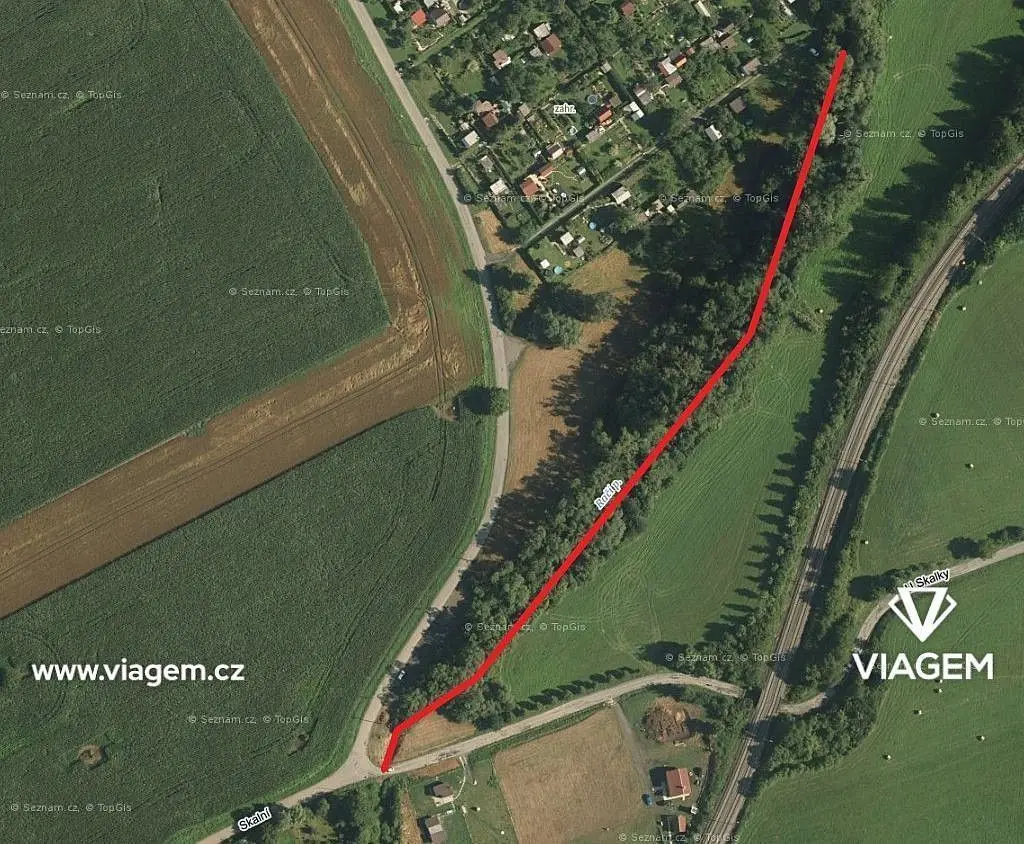 Prodej pozemku 1433 m², Hranice