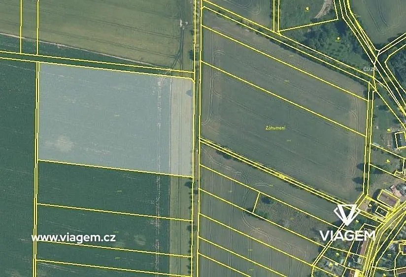 Prodej pozemku 1232 m², Soběchleby