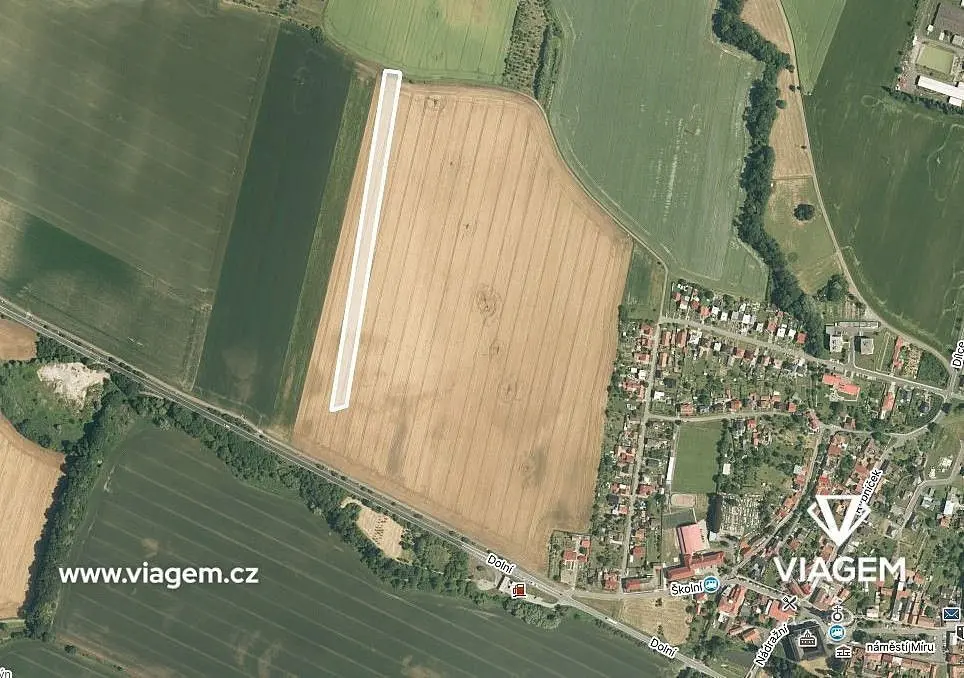 Prodej pozemku 1728 m², Hustopeče nad Bečvou