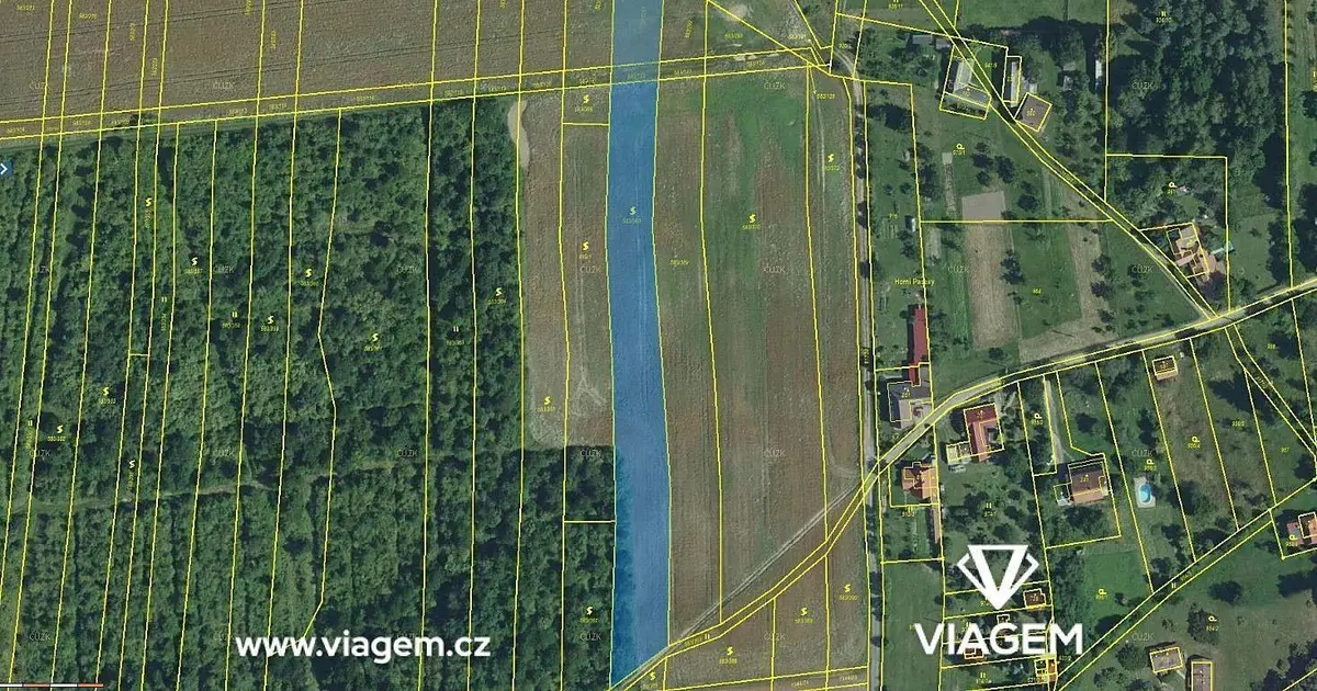 Prodej pozemku 5319 m², Osvětimany