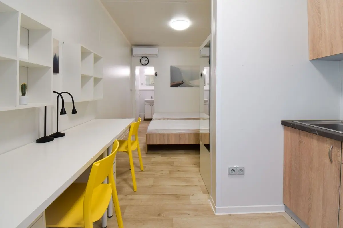 Pronájem bytu 1+kk 17 m², Hybešova · Staré Brno · Brno