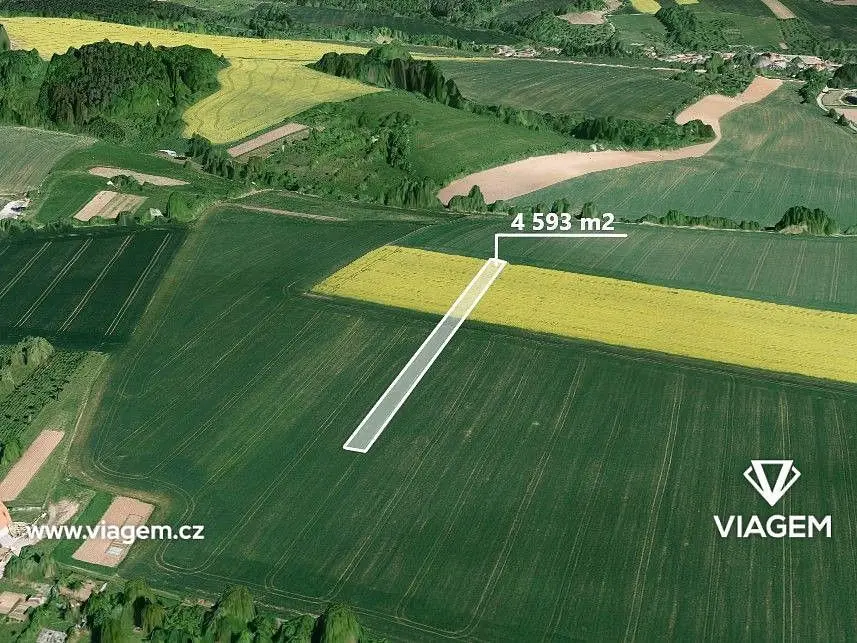 Prodej pozemku 2296 m², Sebranice u Boskovic · Sebranice