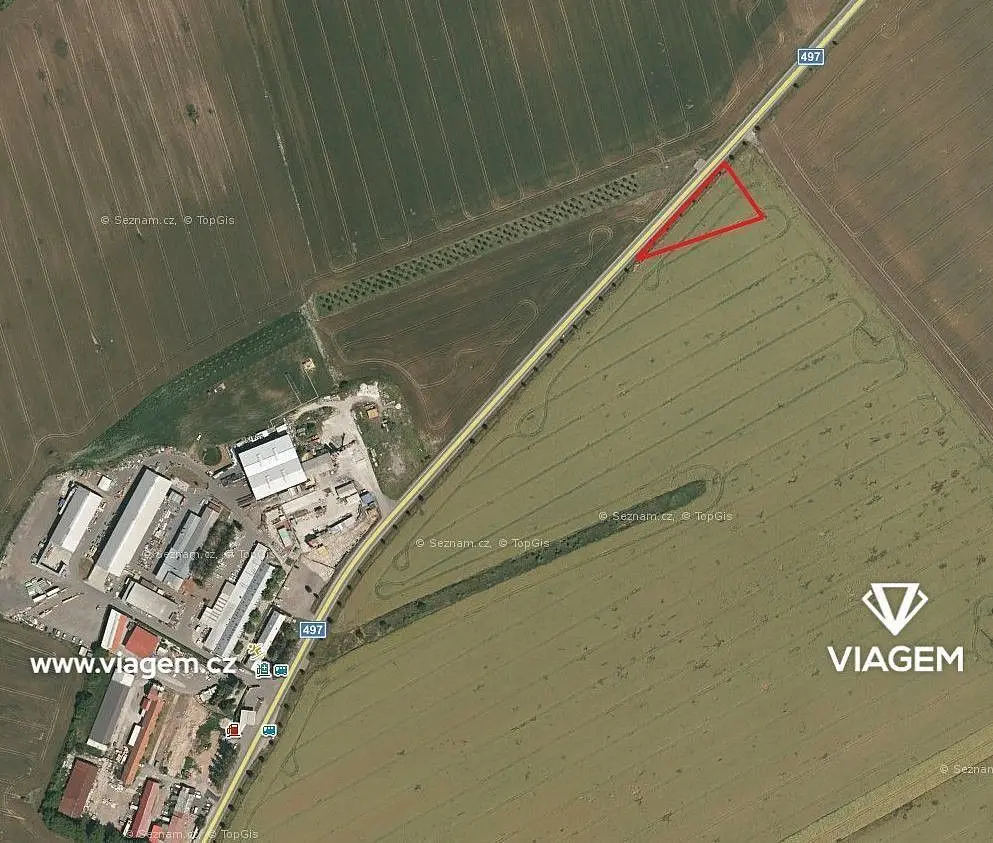 Prodej pozemku 1536 m², Bílovice u Uherského Hradiště · Bílovice