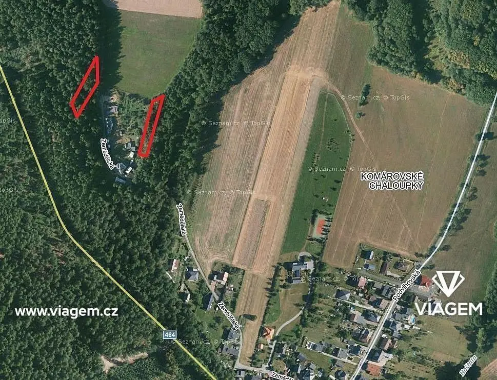 Prodej pozemku 702 m², Komárov u Opavy · Opava