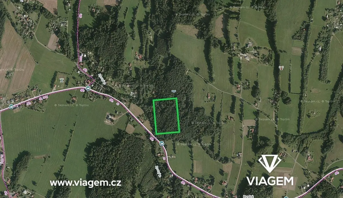 Prodej pozemku 1420 m², Janovice u Frýdku-Místku · Janovice