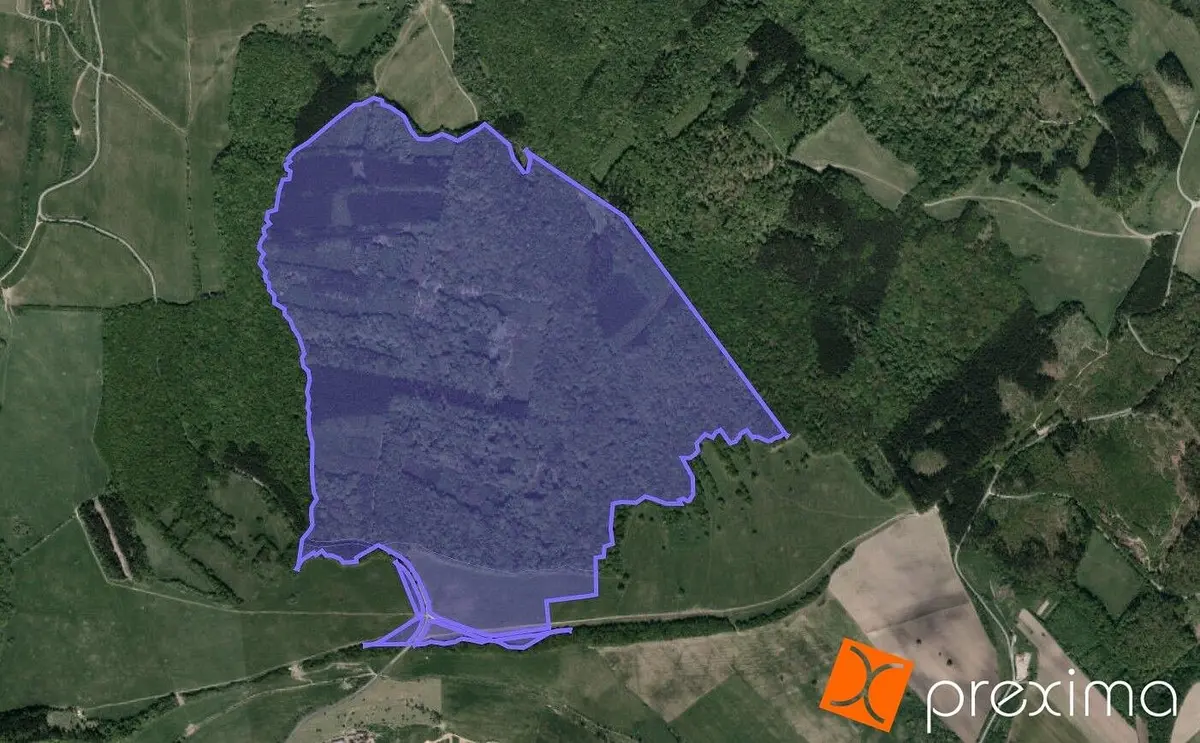 Prodej pozemku 18020 m², Korytná