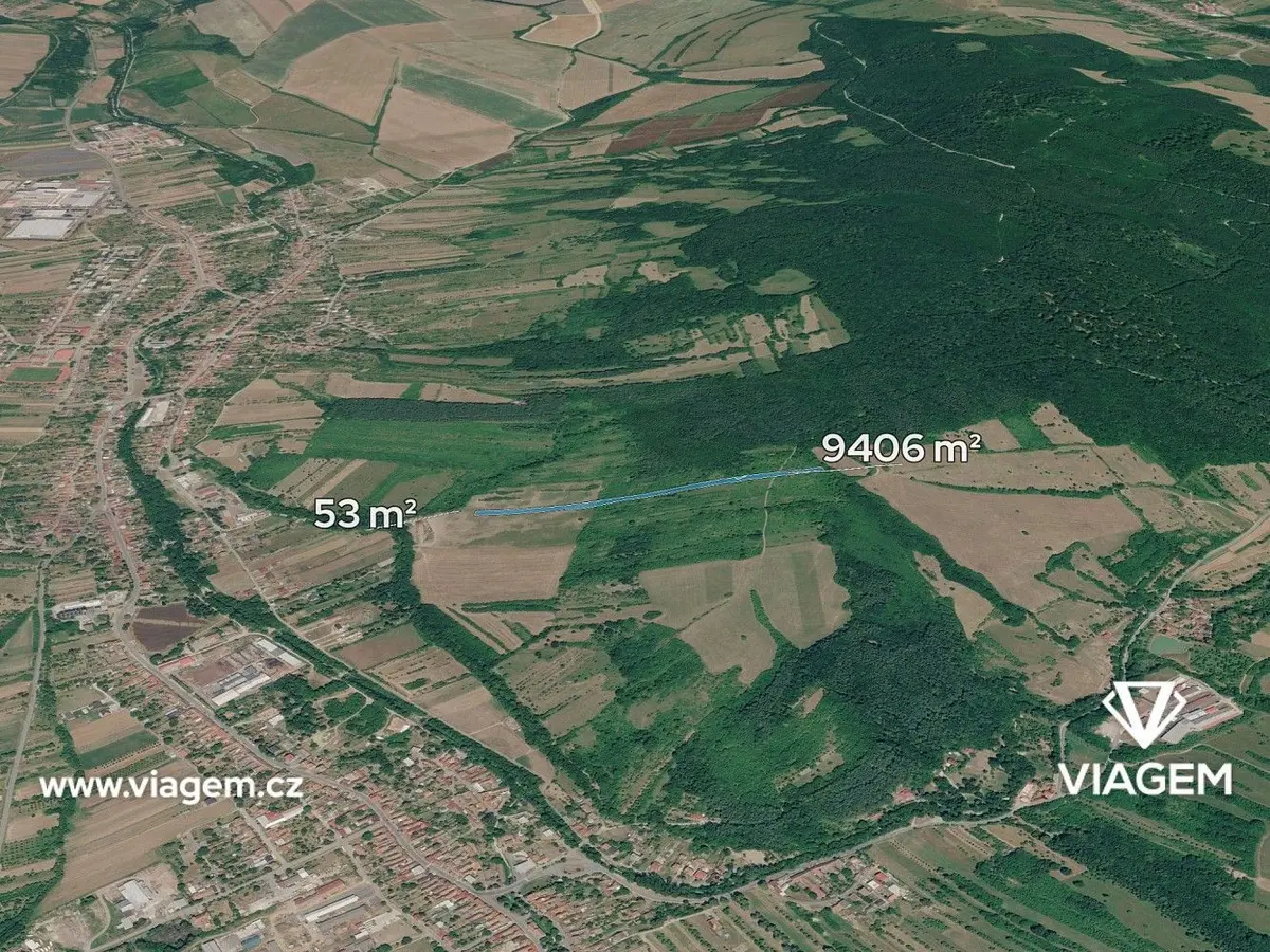 Prodej pozemku 4729 m², Velká nad Veličkou
