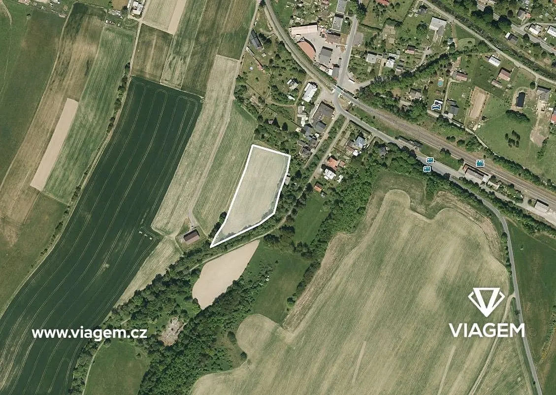 Prodej pozemku 1133 m², Jindřichov ve Slezsku · Jindřichov