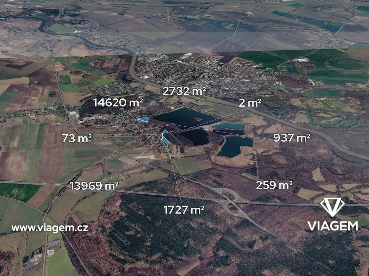 Prodej pozemku 2144 m², Kluk · Poděbrady
