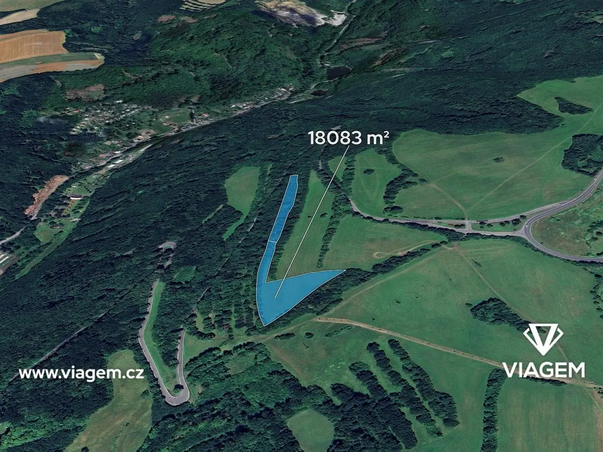 Prodej pozemku 8062 m², Lipina u Šternberka · Lipina