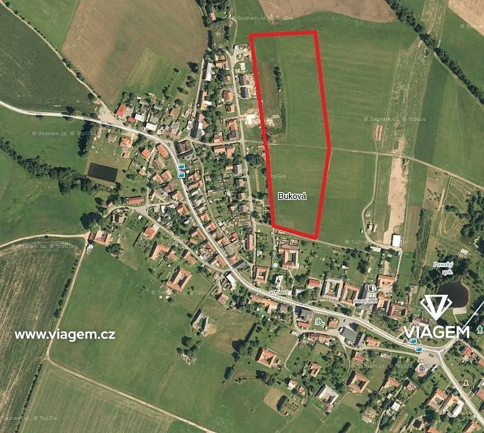 Prodej pozemku 997 m², Buková u Protivanova · Buková