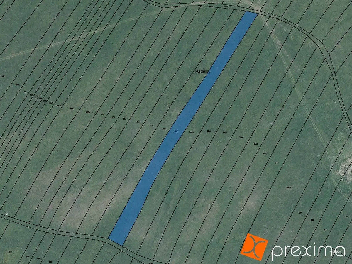 Prodej pozemku 1605 m², Křekov