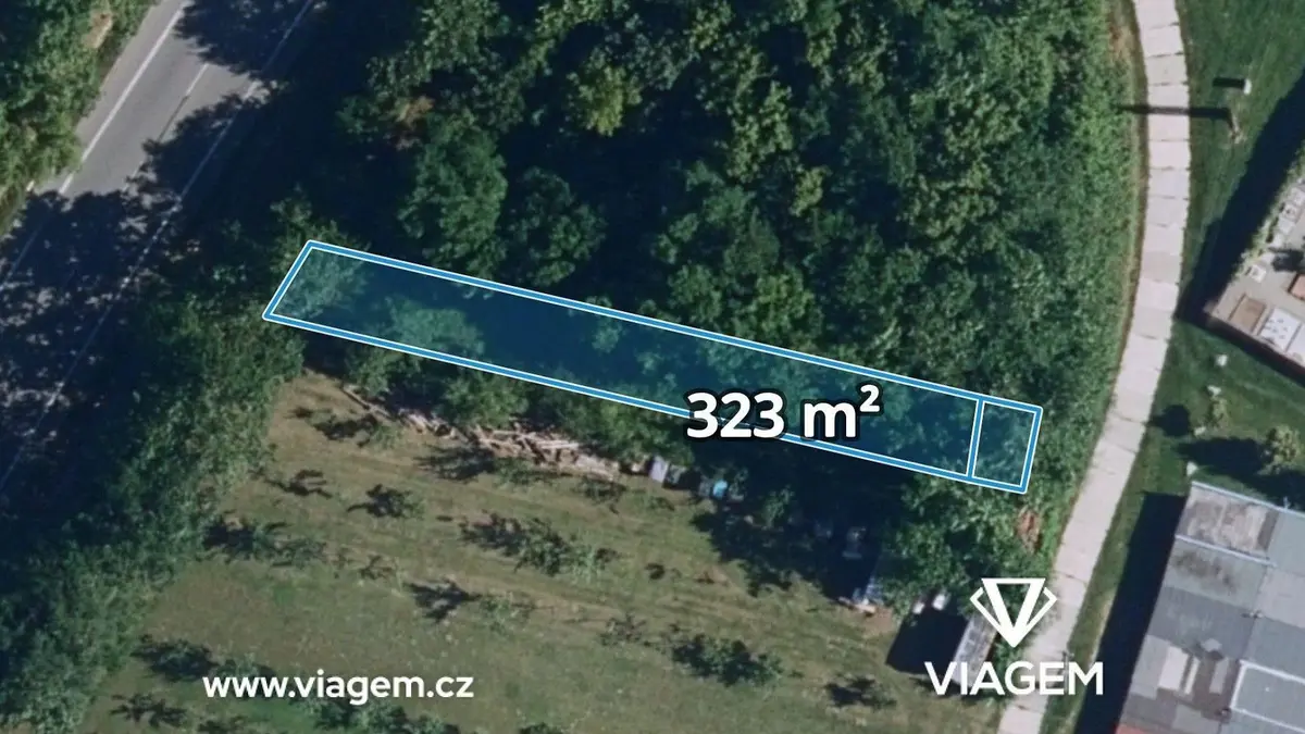 Prodej pozemku 323 m², Lužice · okres Hodonín
