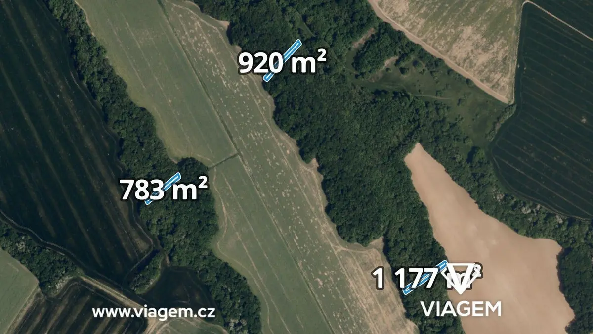 Prodej pozemku 1440 m², Popovice u Uherského Hradiště · Popovice