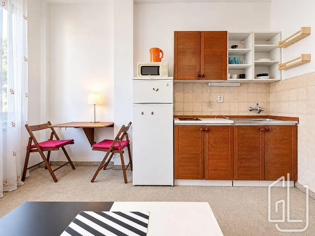 Pronájem bytu 1+kk 28 m², Za Poříčskou bránou · Karlín