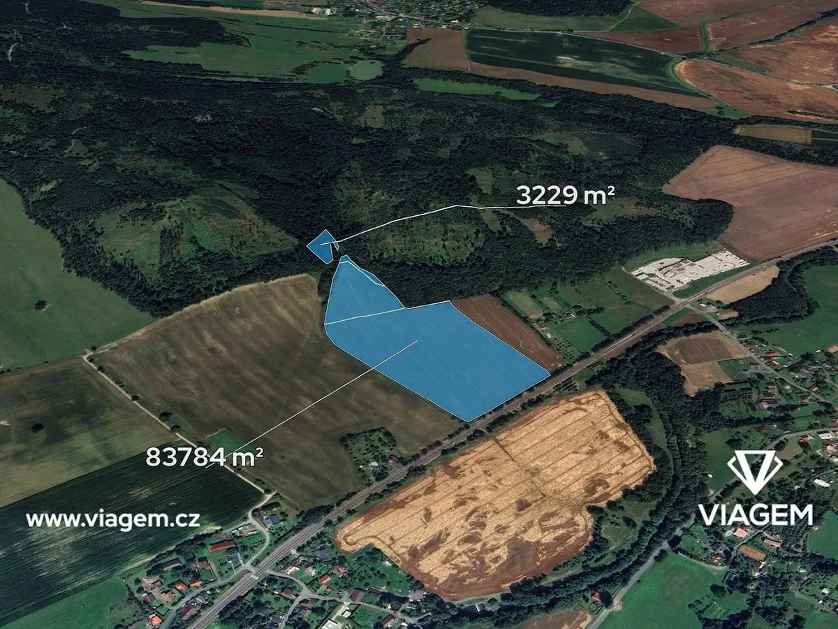 Prodej pozemku 16314 m², Loučky u Zátoru · Zátor