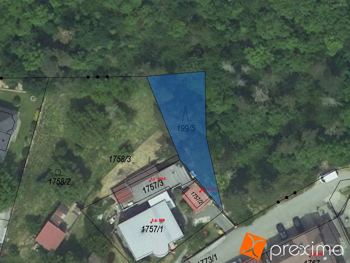 Prodej pozemku 234 m², Našich Mučedníků · Levín u Berouna · Králův Dvůr
