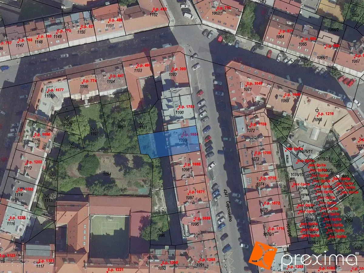 Prodej bytu 2+1 82 m², Čajkovského · Žižkov
