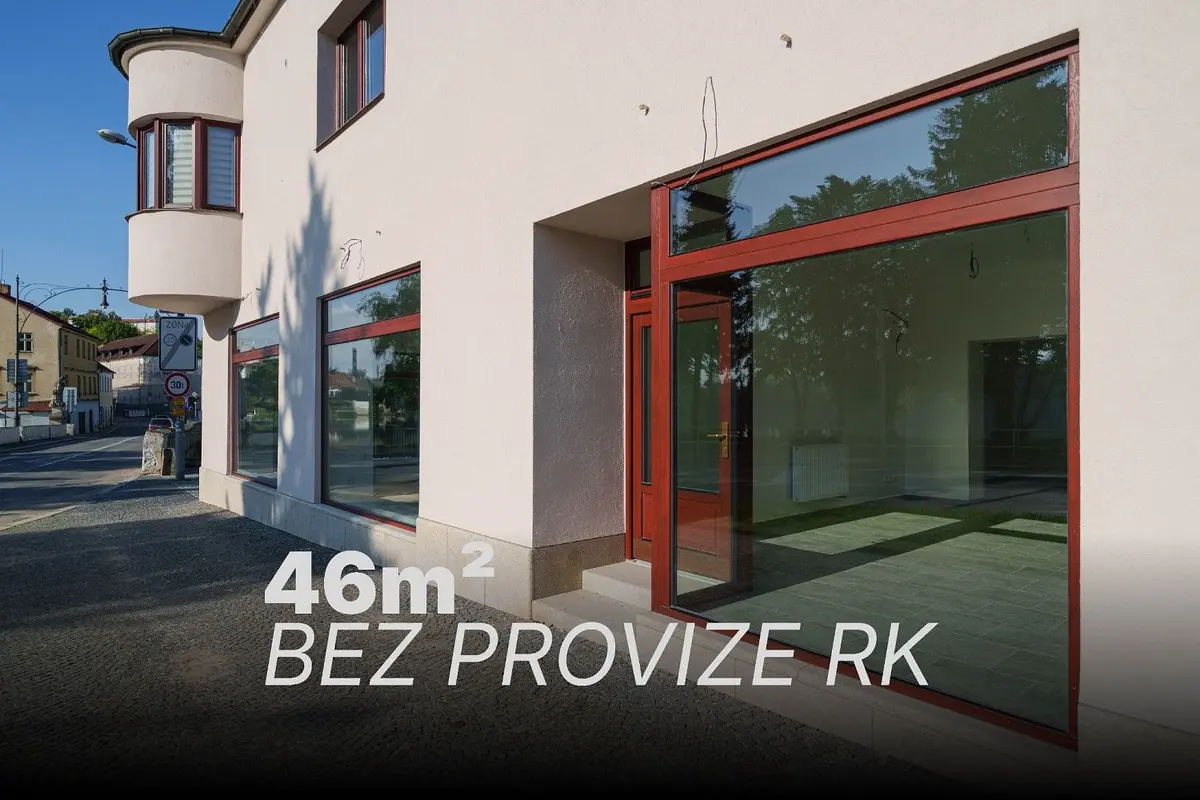 Pronájem komerčního prostoru 46 m², Rybniční · Jindřichův Hradec