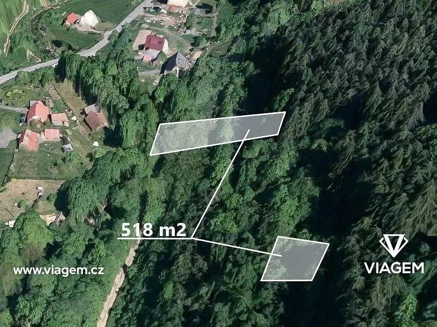 Prodej pozemku 518 m², Růžďka