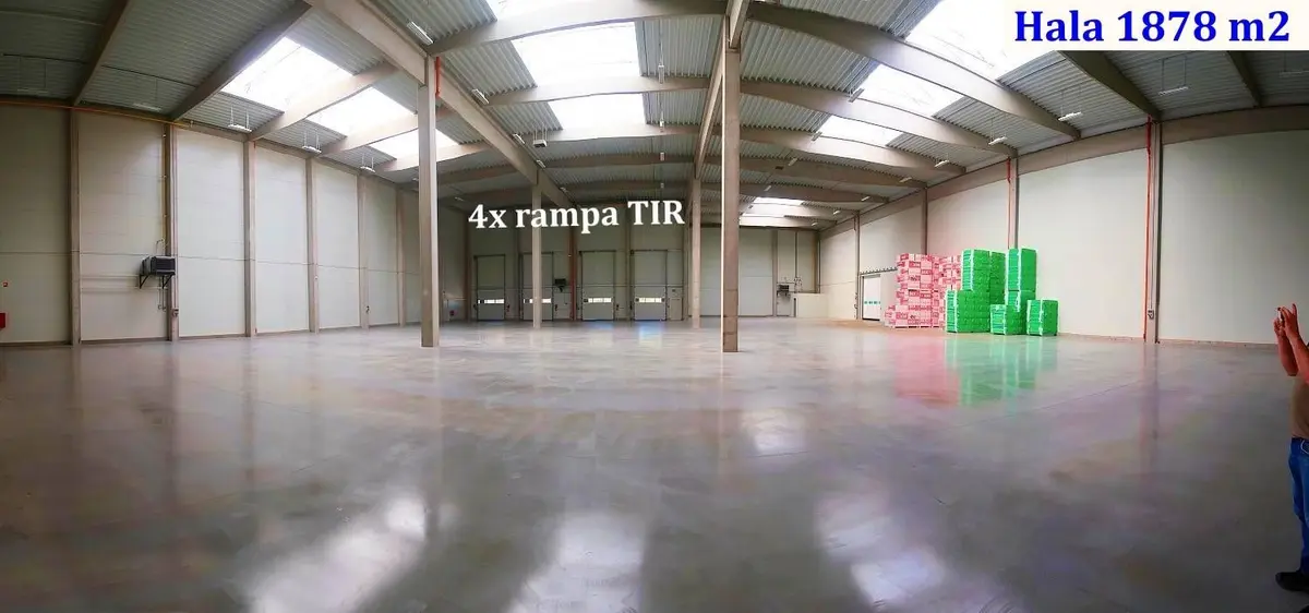 Pronájem komerčního prostoru 1876 m², Hýskov