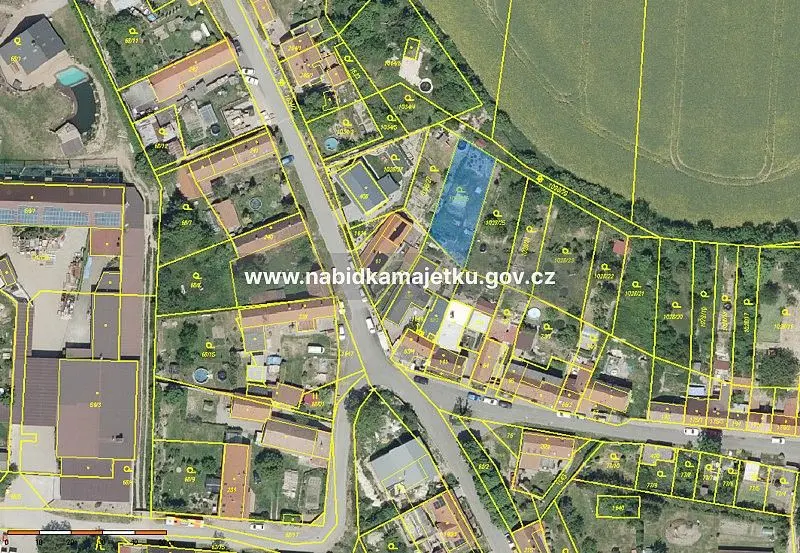 Prodej pozemku 484 m², Vraný