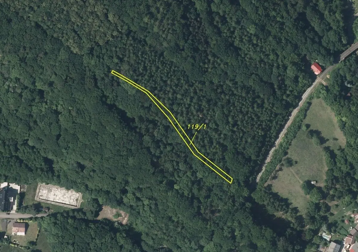 Prodej pozemku 1414 m², Křižanov u Hrobu · Hrob