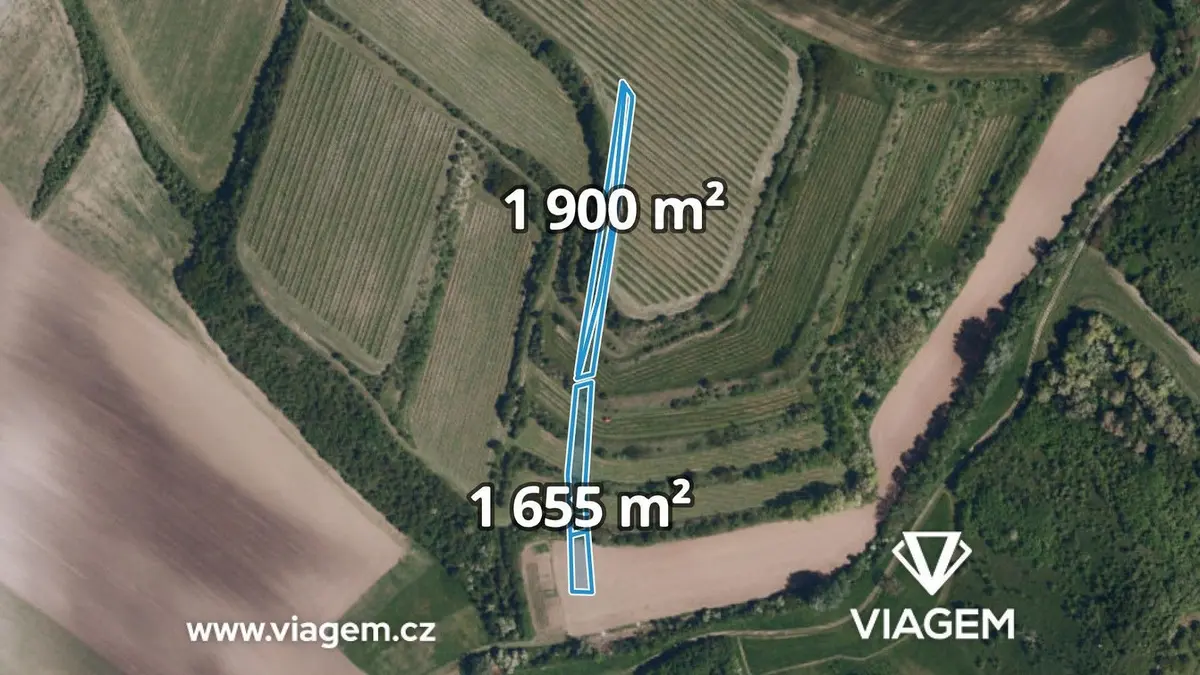 Prodej pozemku 711 m², Uherčice u Hustopečí · Uherčice