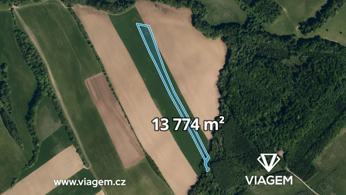 Prodej pozemku 13774 m², Kelč