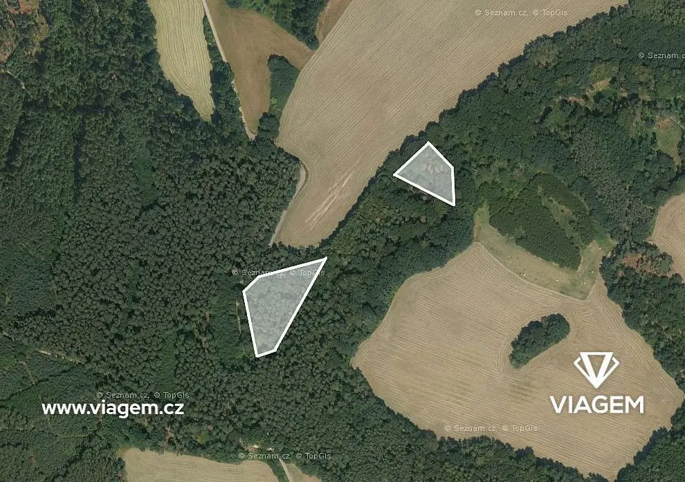 Prodej pozemku 4193 m², Mošnice · Snědovice