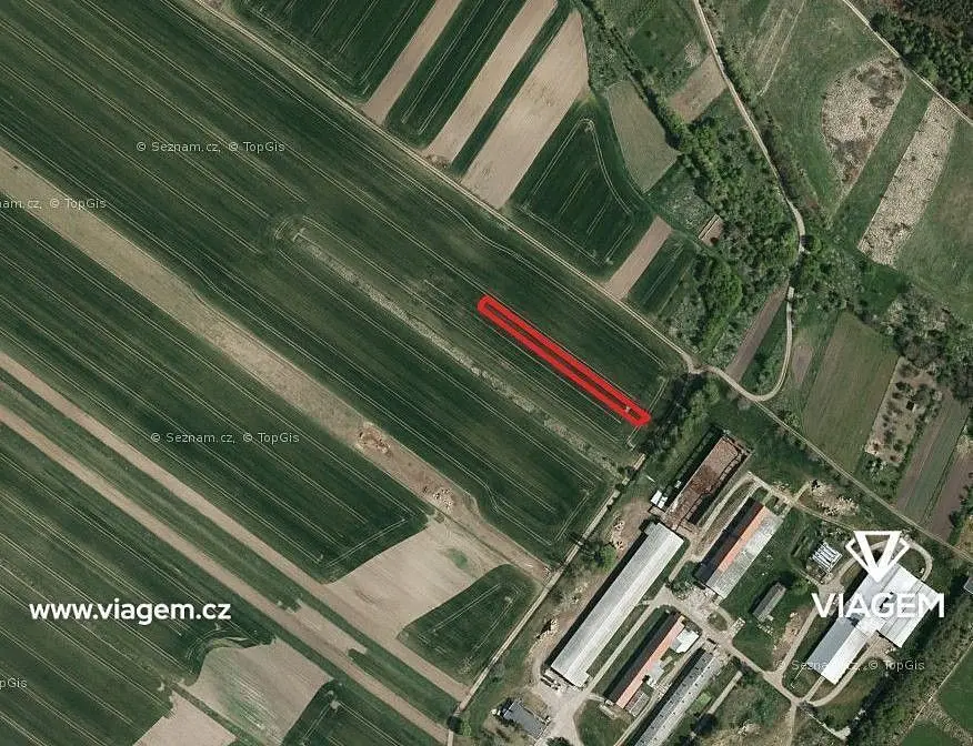 Prodej pozemku 364 m², Moravský Písek