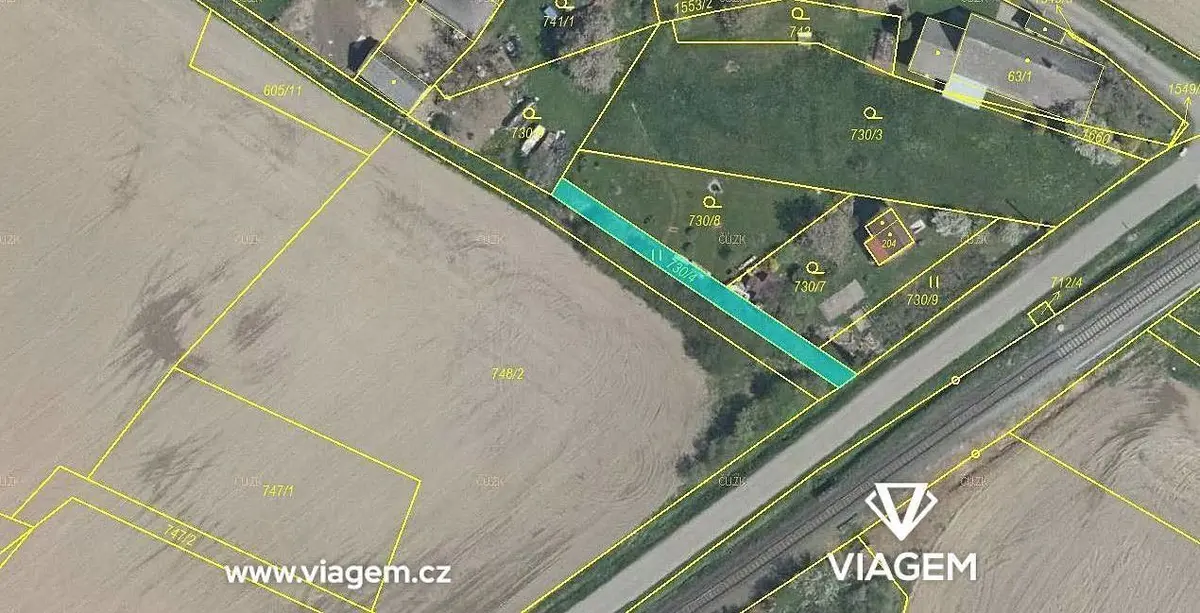 Prodej pozemku 480 m², Příkosice