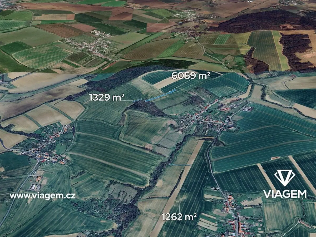 Prodej pozemku 2303 m², Zlámanka · Kroměříž