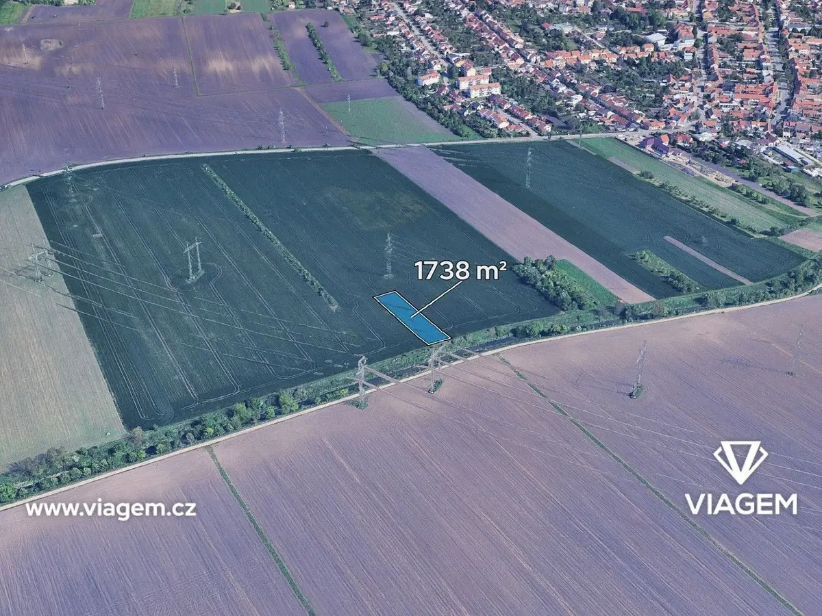 Prodej pozemku 1738 m², Újezd u Brna