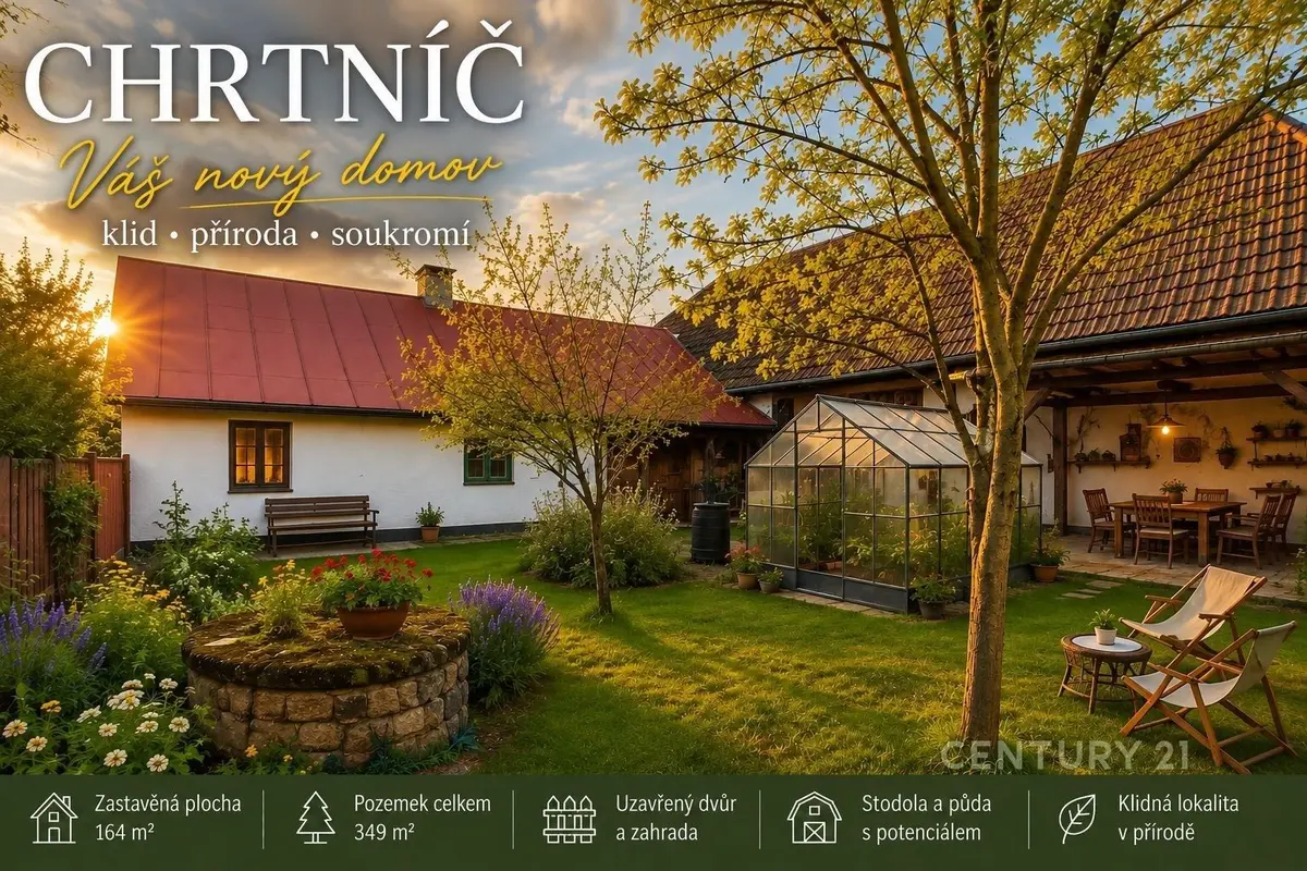 Prodej nemovitosti 106 m², Chrtníč