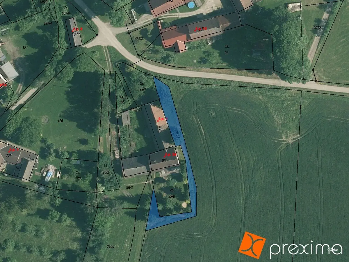 Prodej pozemku 157 m², Hostějeves · Jarošov nad Nežárkou