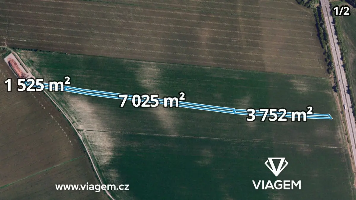 Prodej pozemku 2055 m², Nosislav