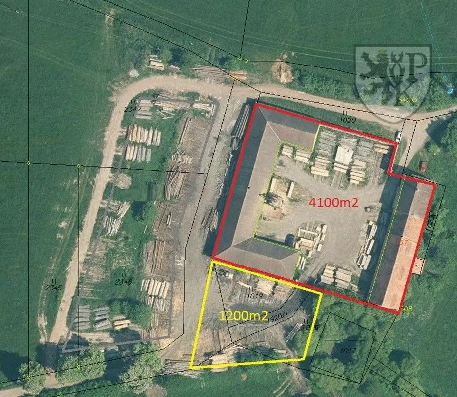 Pronájem komerčního prostoru 4100 m², Kocelovice