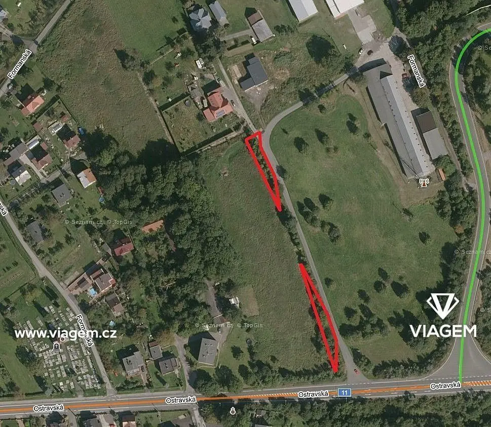 Prodej pozemku 945 m², Mosty u Českého Těšína · Český Těšín