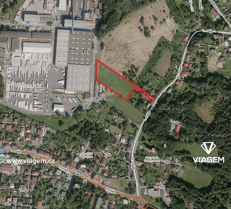 Prodej pozemku 1822 m², Skřečoň · Bohumín