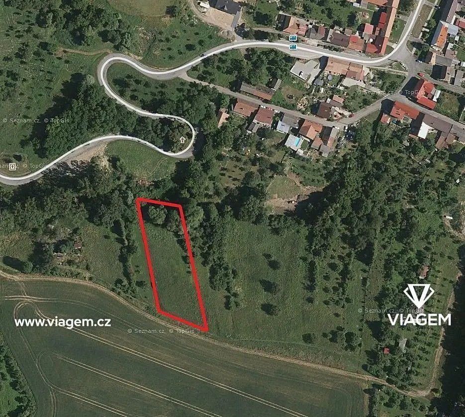 Prodej pozemku 404 m², Cvrčovice u Zdounek · Zdounky