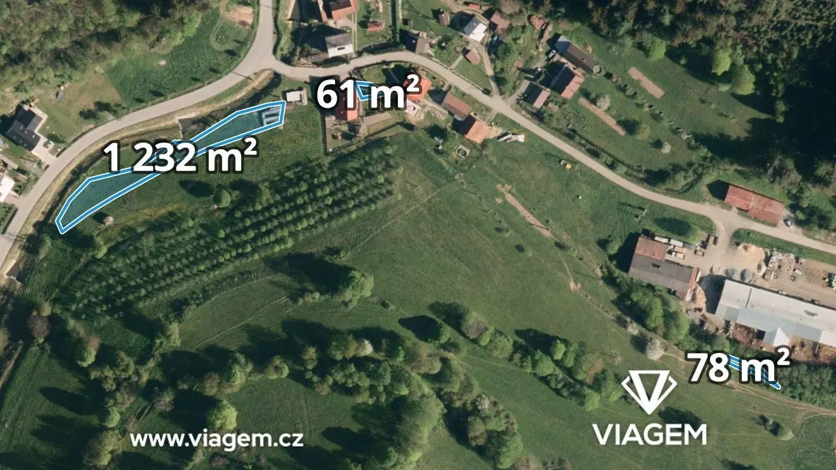 Prodej pozemku 274 m², Zděchov