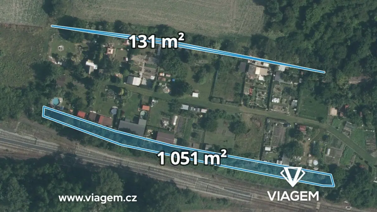 Prodej pozemku 1182 m², Černčice