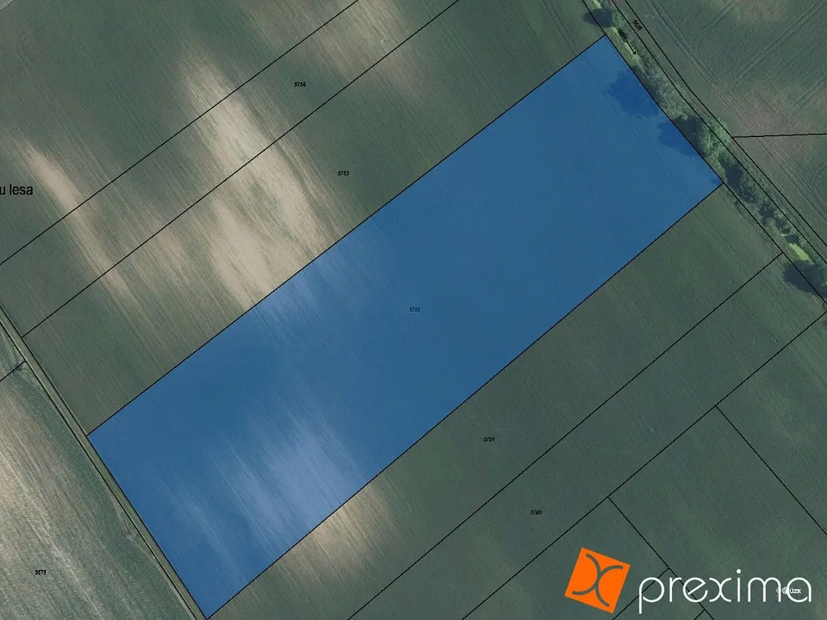 Prodej pozemku 1660 m², Kostice