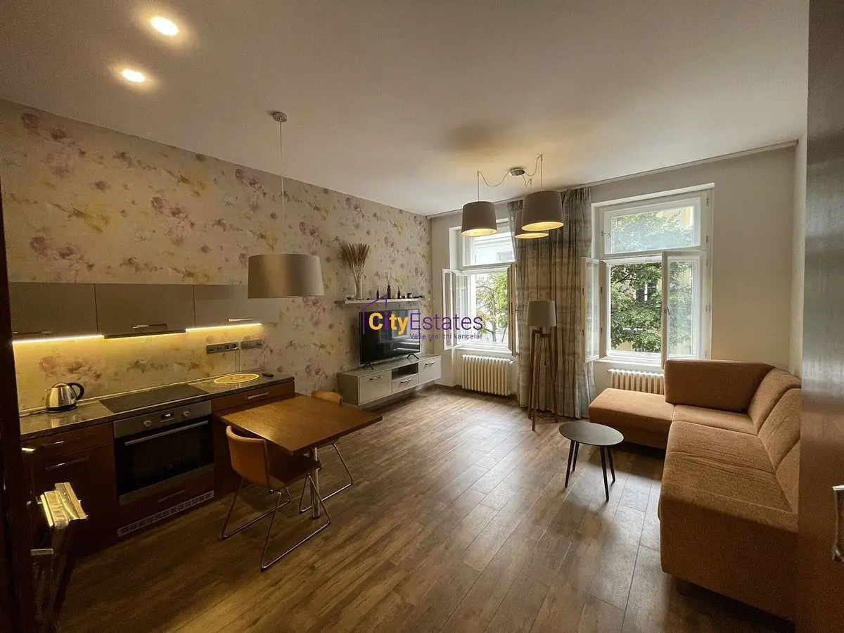 Pronájem bytu 1+kk 52 m², Jana Masaryka · Vinohrady