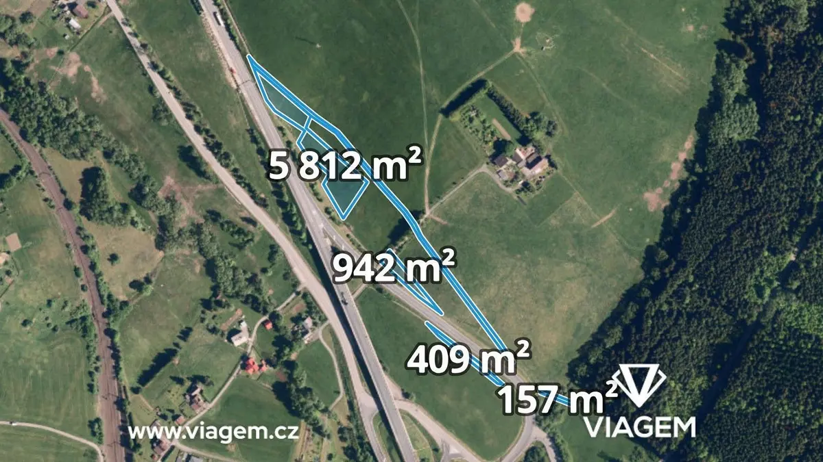 Prodej pozemku 965 m², Mosty u Jablunkova