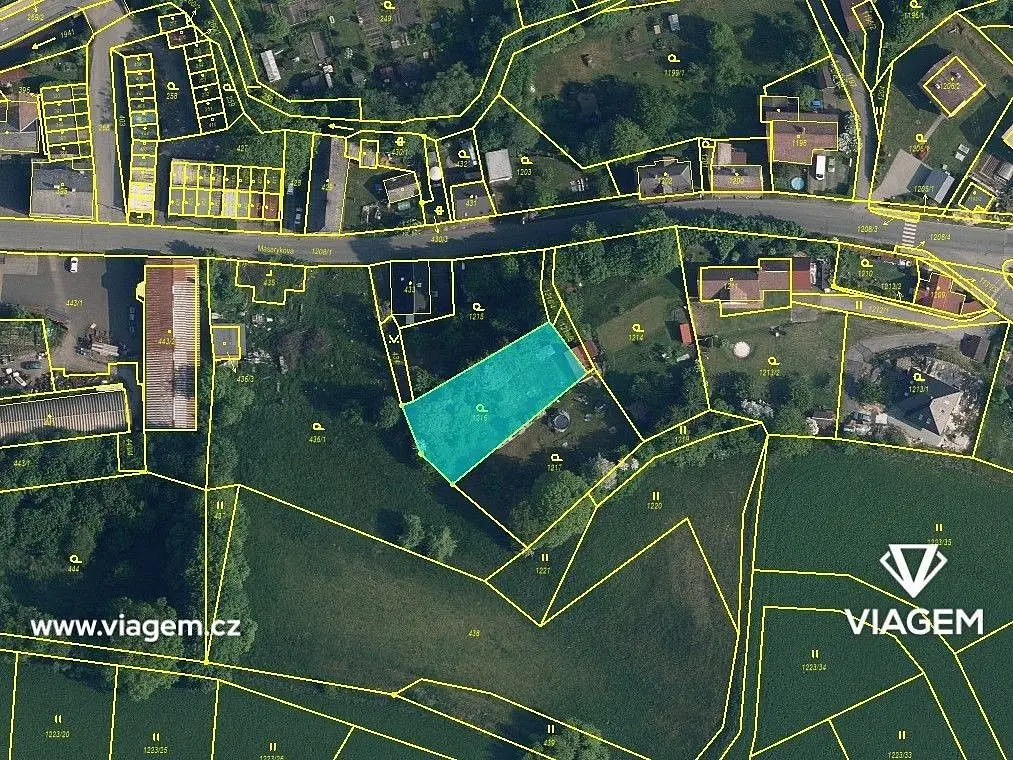 Prodej pozemku 863 m², Český Dub
